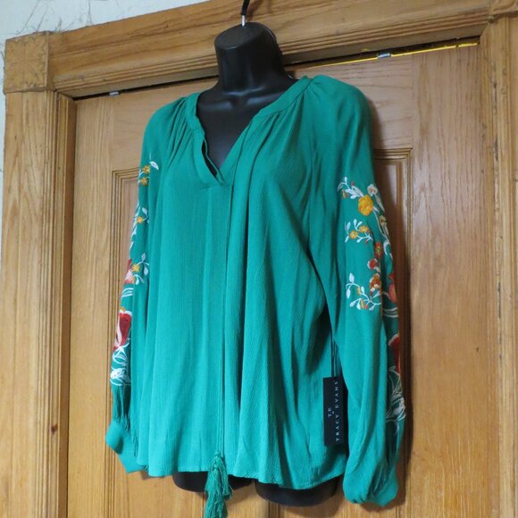 Tracy Evans embroidered Boho style blouse - Picture 9 of 10